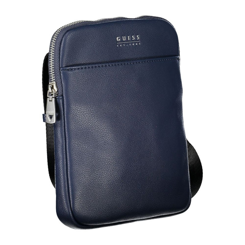 Borsa a tracolla blu elegante con ampio spazio