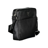 Elegante bolso de hombro negro para hombres