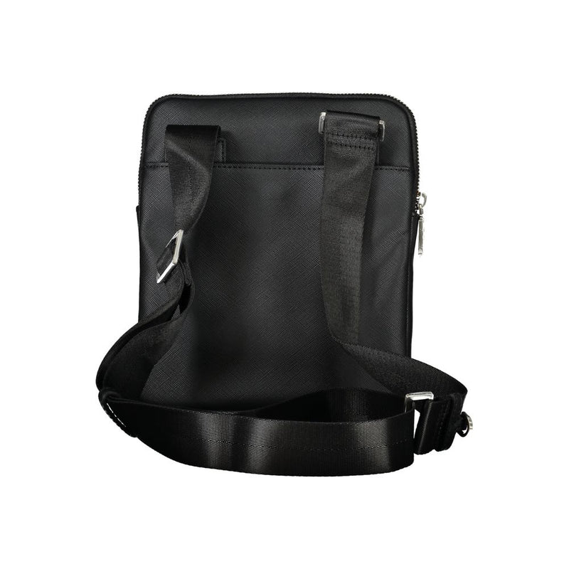 Elegante borsa a tracolla nera con design pratico