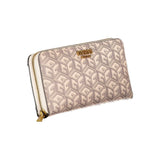 Chic Beige Multi-Compartment Wallet