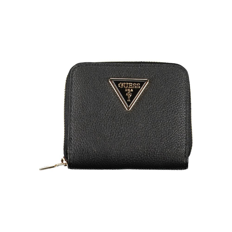 Sleek Black Wallet with Timeless Style