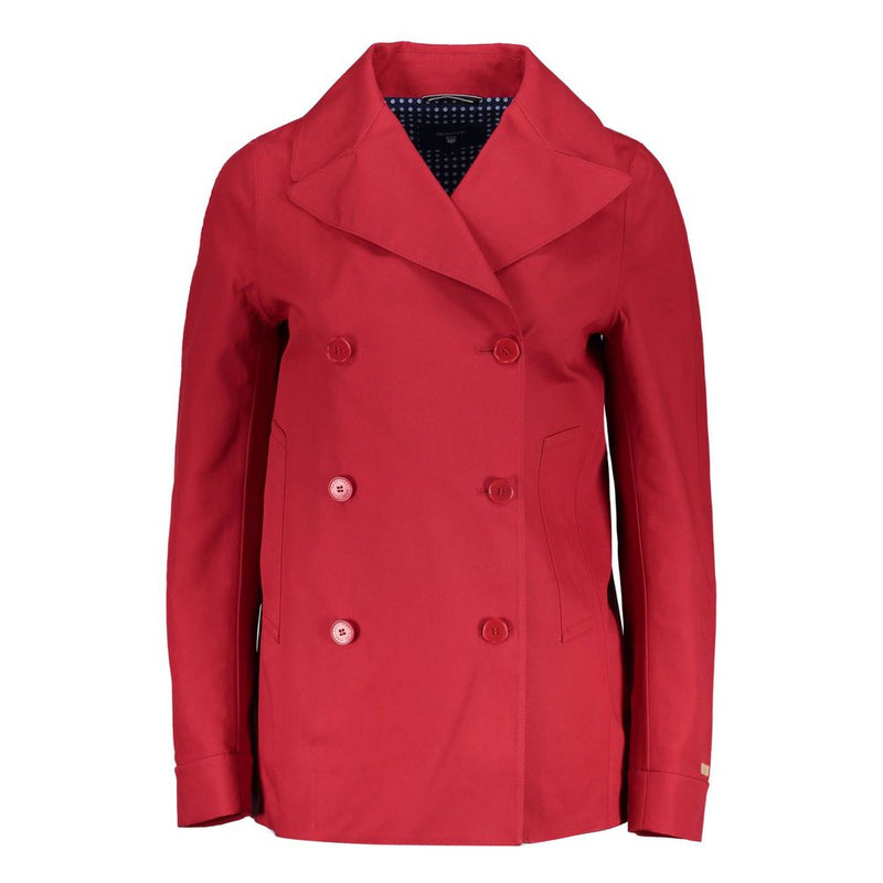 Elegante rosa Baumwollsportjacke