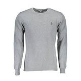 Κομψό Slim Fit Crew Neck πουλόβερ