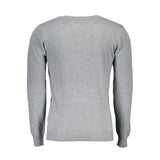 Κομψό Slim Fit Crew Neck πουλόβερ