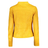 Veste athlétique jaune vibrante avec logo chic