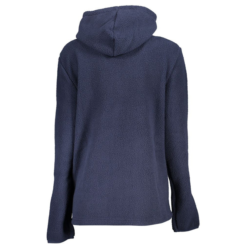 Sweat à capuche bleu chic avec de la poche unique