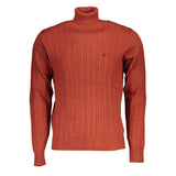 Eleganter Bronze -Rollkragenpullover für Männer