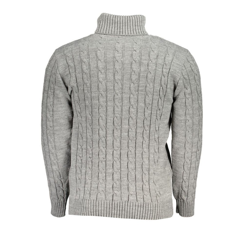 Turtleneck Twisted Neck Men's πουλόβερ