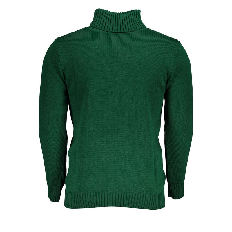 Eleganter Rollkragenpullover bestickter Pullover