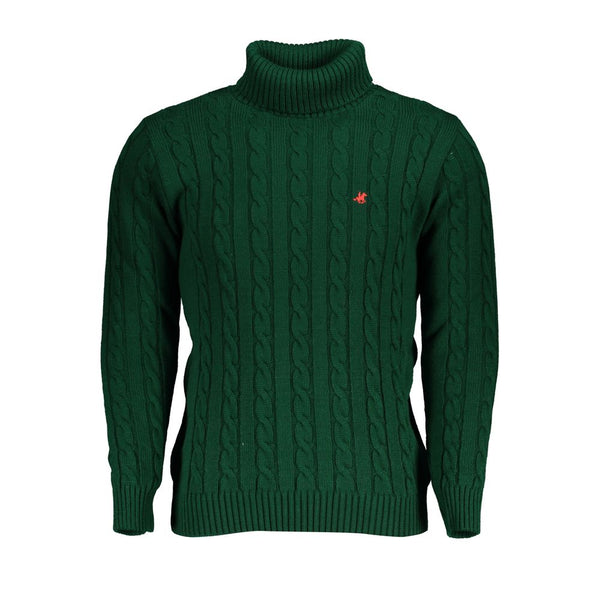 Elegant verdrehter Rollkragenpullover