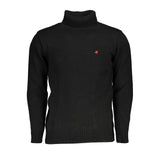 Eleganter Rollkragenpullover bestickter Pullover