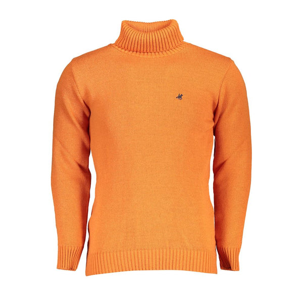 Eleganter Rollkragenpullover bestickter Pullover