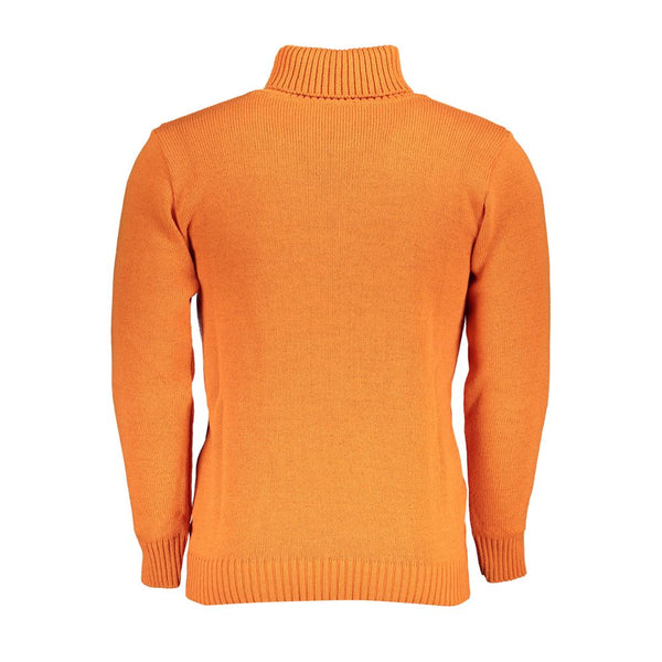 Eleganter Rollkragenpullover bestickter Pullover