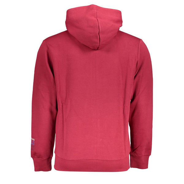 Chic Pink Fleece mit Kapuze -Sweatshirt