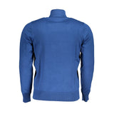 Eleganter Rollkragenpullover mit gestickten Logo