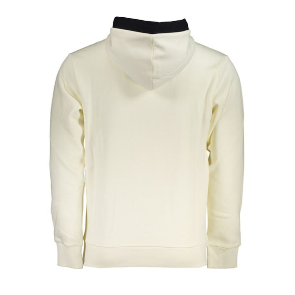 Elegantes Vlies -Kapuzen -Sweatshirt mit Kontrastdetails