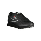 Sleek Black Lace-Up Sport Sporters