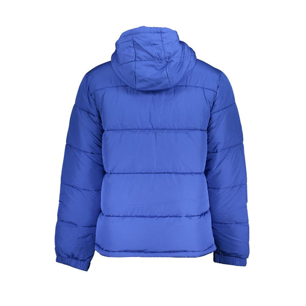 Veste à capuche bleu chic avec imprimé élégant