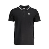 Elegantes Kontrastdetail Poloshirt