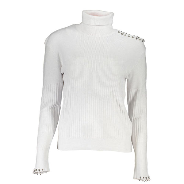 Chick Rollkragenpullover mit Kontrastdetails