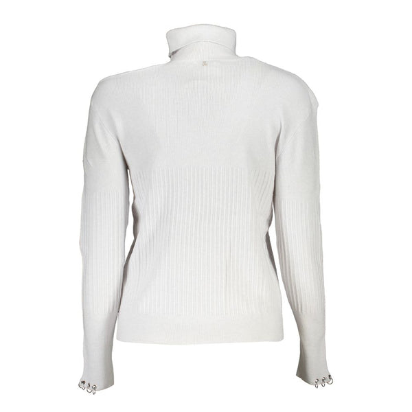 Chick Rollkragenpullover mit Kontrastdetails