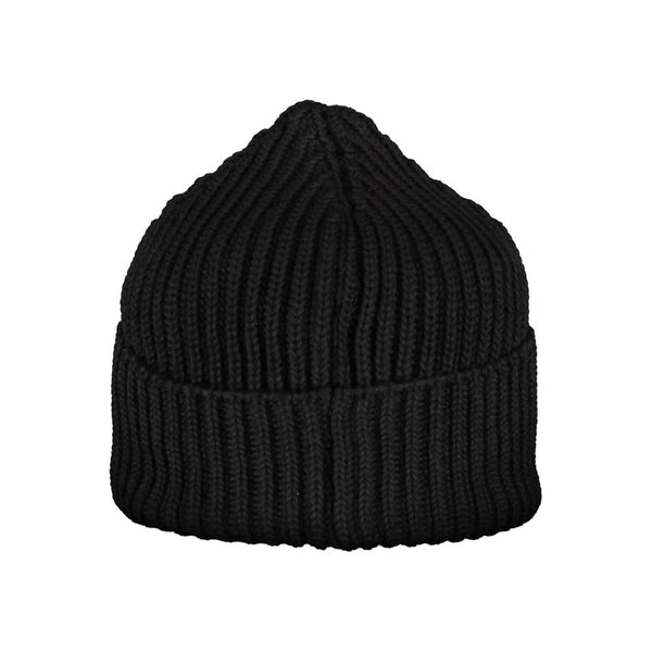 Elegante cappello logo nero