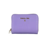 Elegant Purple Polyethylene Wallet