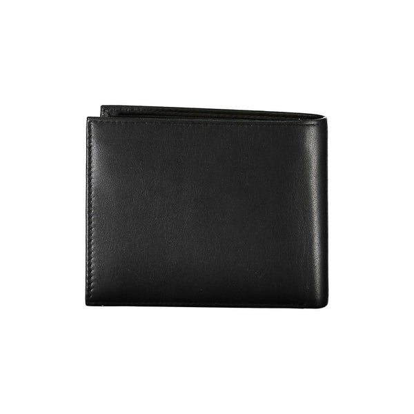 Elegante portafoglio bifold in pelle con borsa