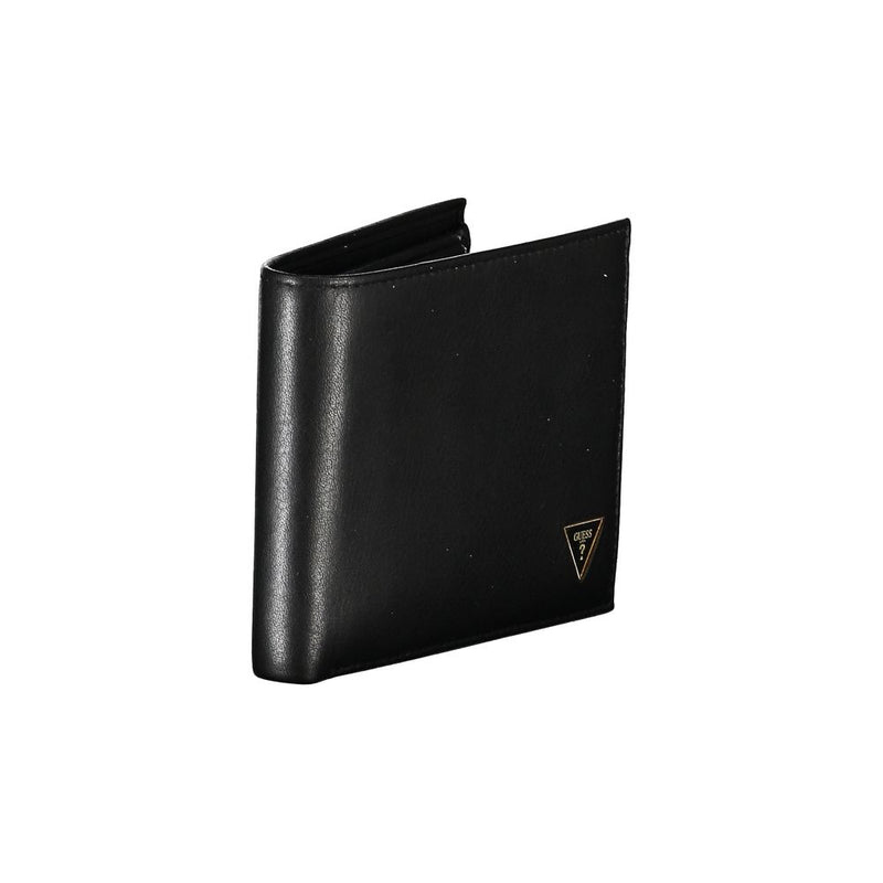 Elegante portafoglio bifold in pelle con borsa