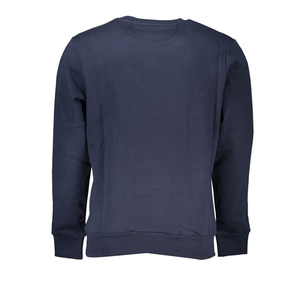 Chic Blue Crew Neck Ricolata.