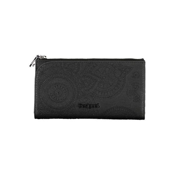 Chic Black Dual Fach Wallet