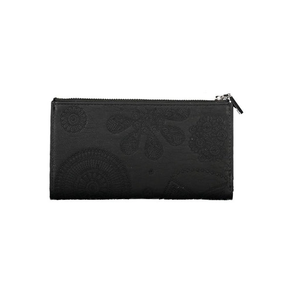 Chic Black Dual Fach Wallet