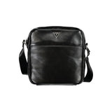 Bolsa de hombro negro elegante con amplio almacenamiento