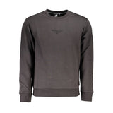 Schlankes graues Fleece Crew Neck Sweatshirt