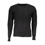 Eleganter Crew -Nackenkontrastpullover