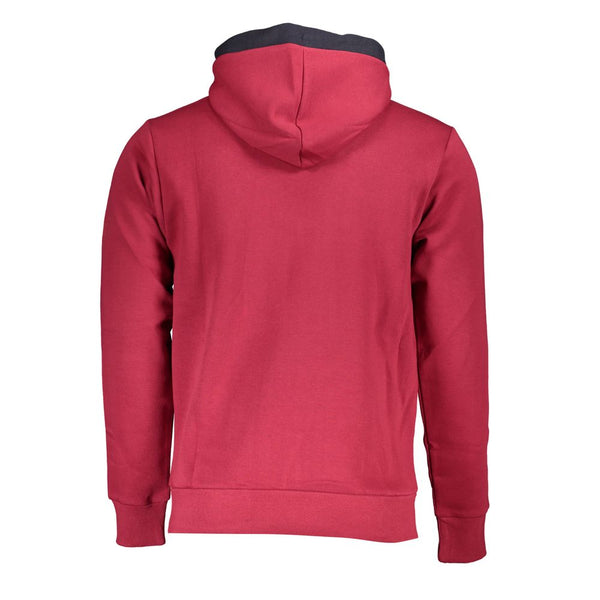 Sudadera de vellón con capucha rosa rosa