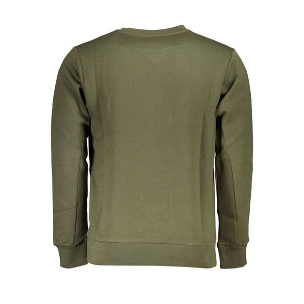 Elegantes grüne Crew -Nacken -Sweatshirt