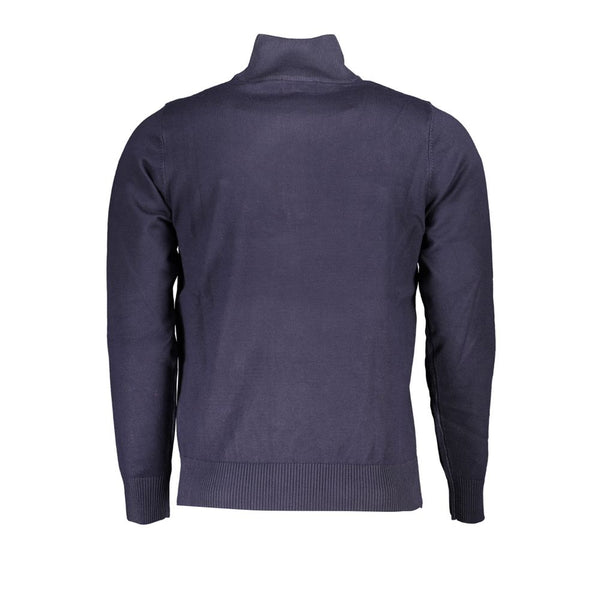 Schicker Halbzip-Pullover mit eleganter Stickerei