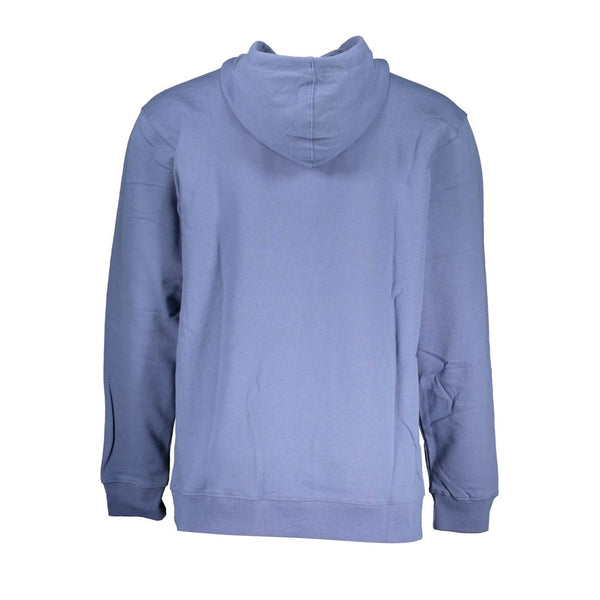 Chic Blue Kapuzenfleece Sweatshirt