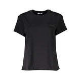 Chic Crew Hals Bio -Baumwoll -T -Shirt