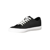 Eleganti sneaker sportivi allacciati neri