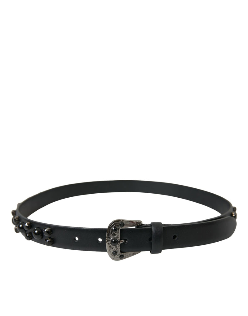 Ceinture de taille en cuir de logo gravé