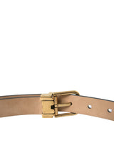 Ceinture de taille en cuir noir élégant avec boucle de logo