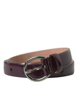 Ceinture de taille en cuir marron élégante