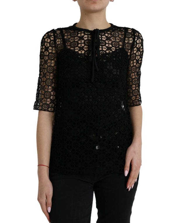 Eleganter Blumenbluse -Top