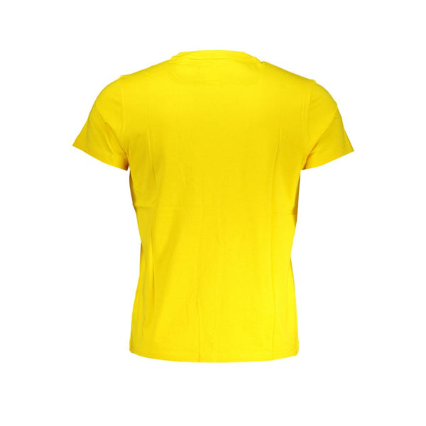 Sunshine Yellow Crew Neck Cotton Tee