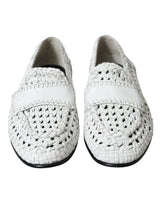 Elegantes Slip-ons blancos