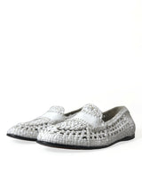 Elegantes Slip-ons blancos