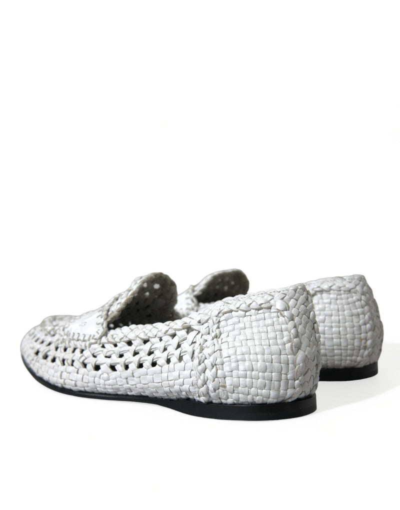 Elegantes Slip-ons blancos