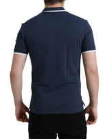 Elegantes Kronenstickt-Polo-T-Shirt